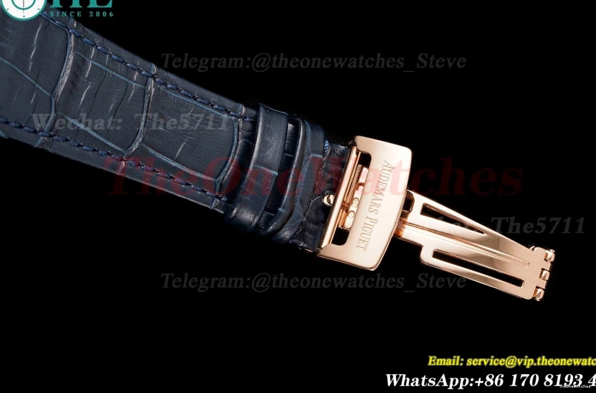 Super Clone Oak LE RG A4302 APSF Blue 15510 Royal 41mm Stk 0223